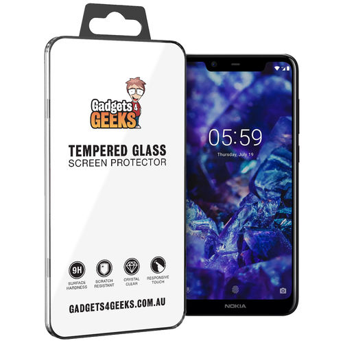 9H Tempered Glass Screen Protector for Nokia 5.1 Plus
